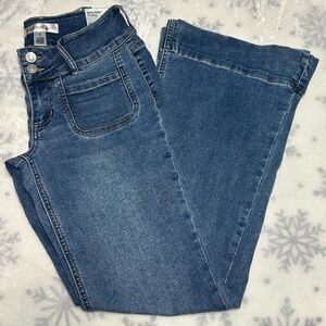 Madden Girl Flare & Wide Leg Blue Jeans